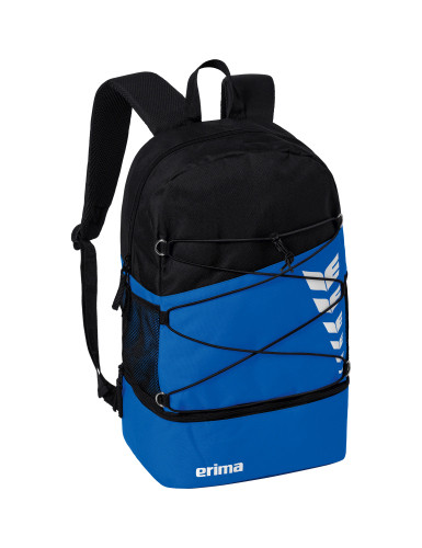 ERIMA Six Wings Rucksack new royal/schwarz